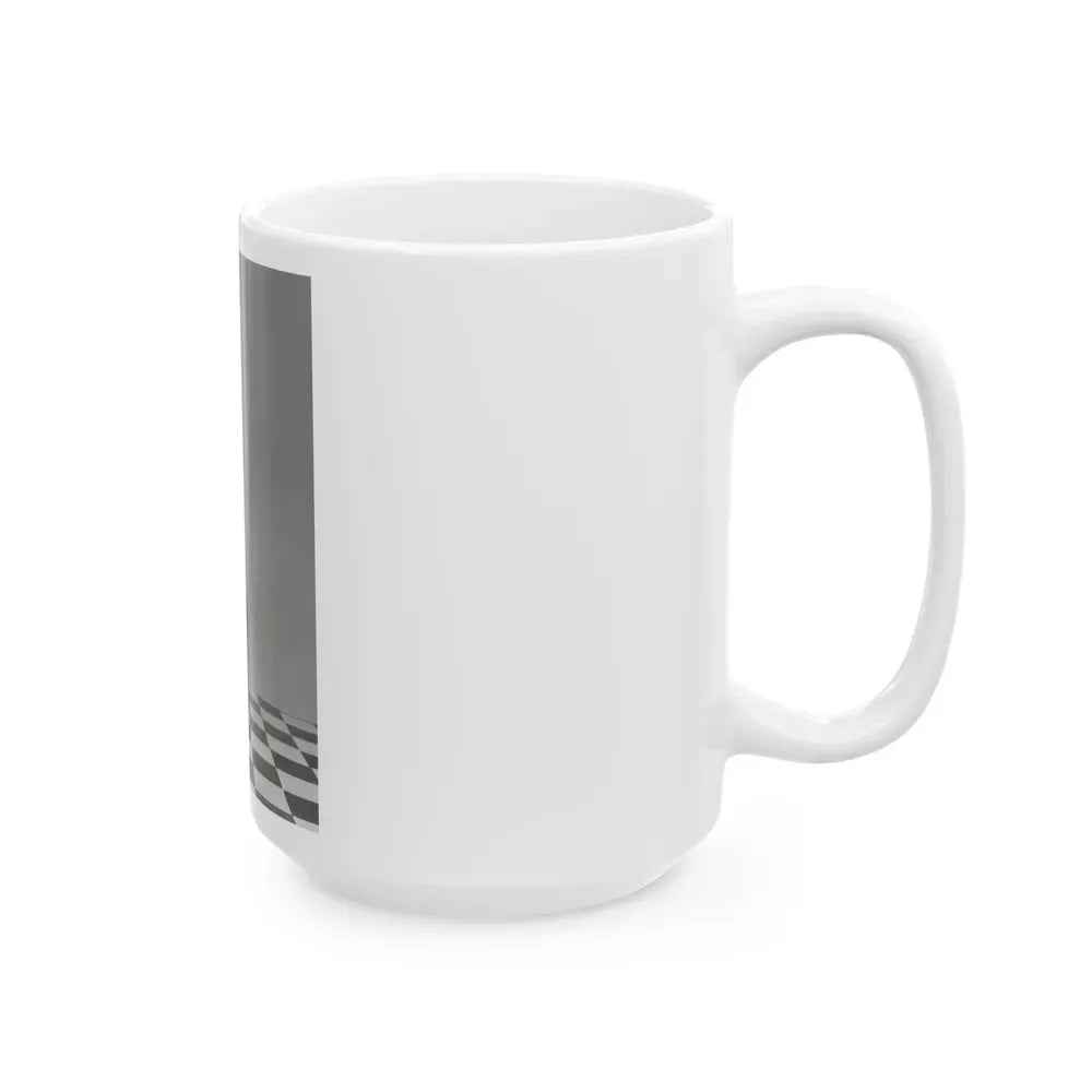 Joan Collins #36 1 (Vintage Female Icon) White Coffee Mug - Go Mug Yourself