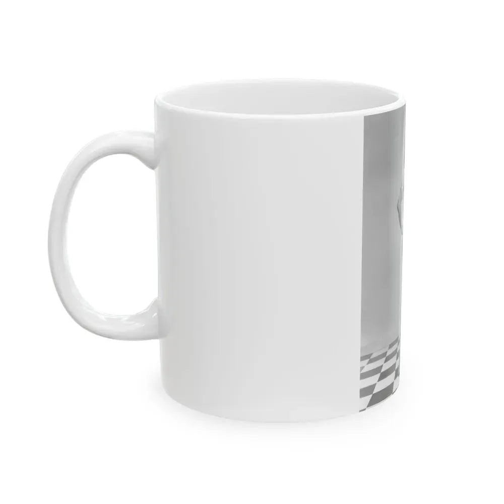 Joan Collins #36 (Vintage Female Icon) White Coffee Mug - Go Mug Yourself