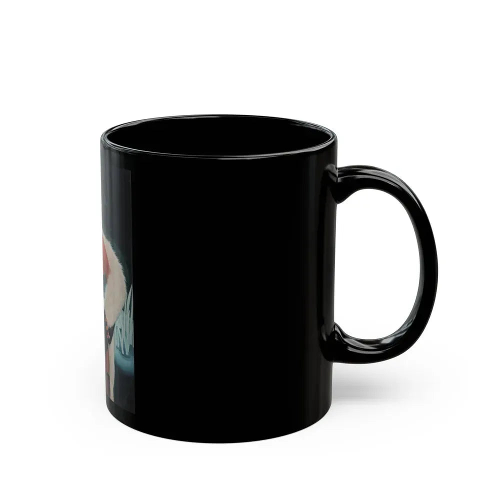 Joan Collins #385 - Dec. 1983 Playboy Photo (Vintage Female Icon) Black Coffee Mug - Go Mug Yourself