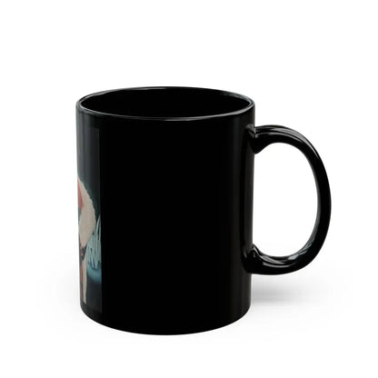 Joan Collins #385 - Dec. 1983 Playboy Photo (Vintage Female Icon) Black Coffee Mug - Go Mug Yourself