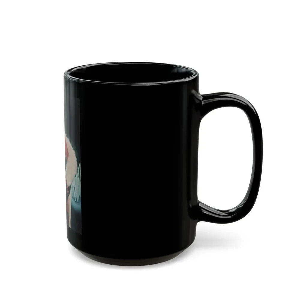Joan Collins #385 - Dec. 1983 Playboy Photo (Vintage Female Icon) Black Coffee Mug - Go Mug Yourself