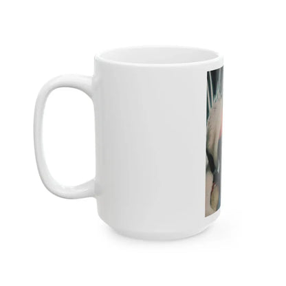 Joan Collins #385 - Dec. 1983 Playboy Photo (Vintage Female Icon) White Coffee Mug - Go Mug Yourself