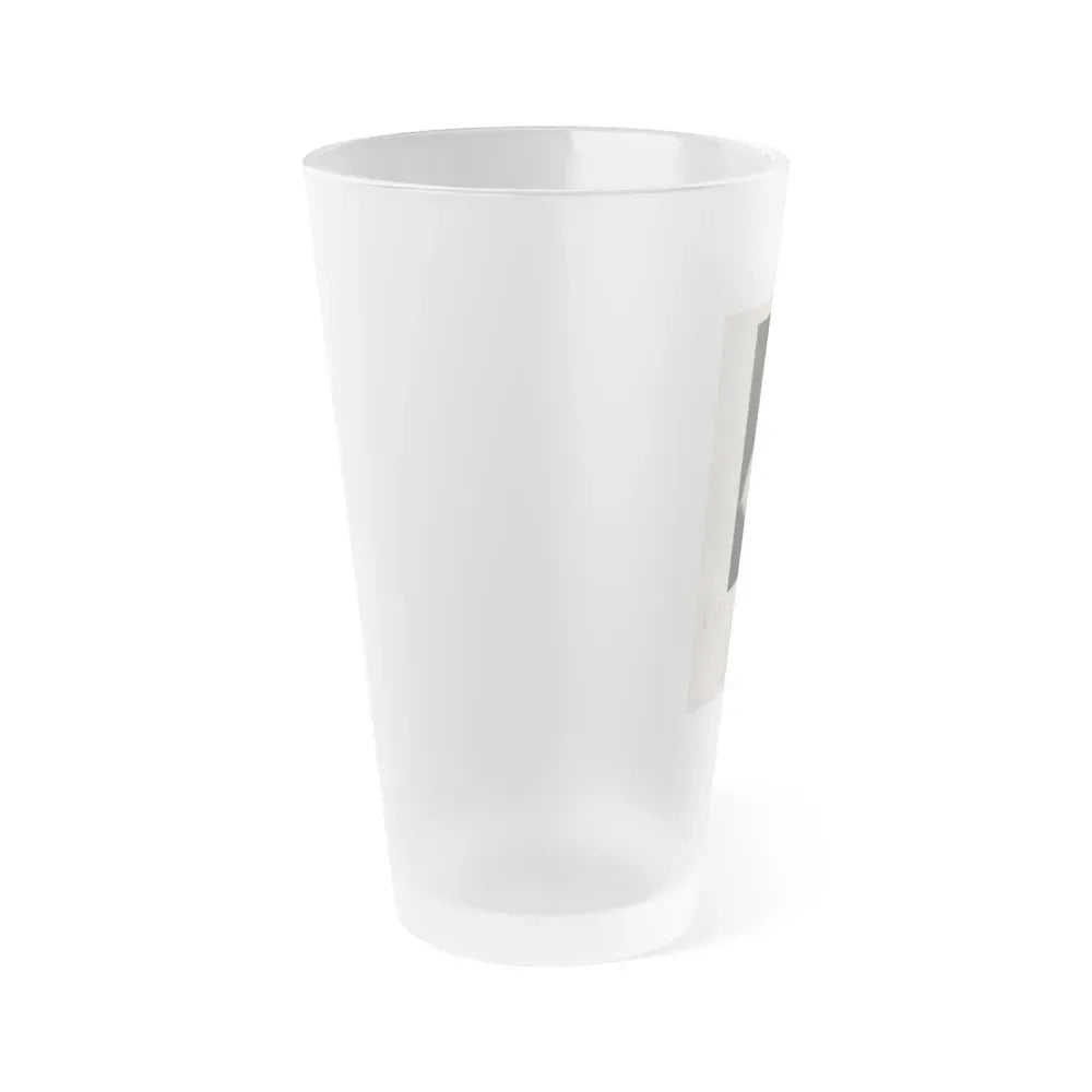 Joan Collins #386 - Dec. 1983 Playboy Photo (Vintage Female Icon) Frosted Pint Glass 16oz - Go Mug Yourself