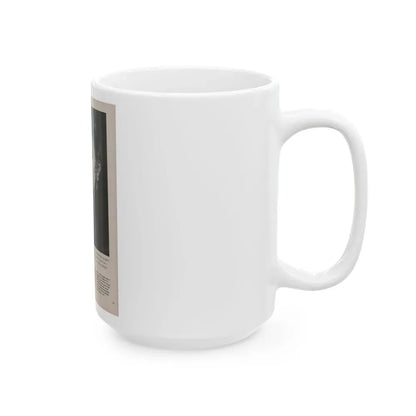 Joan Collins #386 - Dec. 1983 Playboy Photo (Vintage Female Icon) White Coffee Mug - Go Mug Yourself
