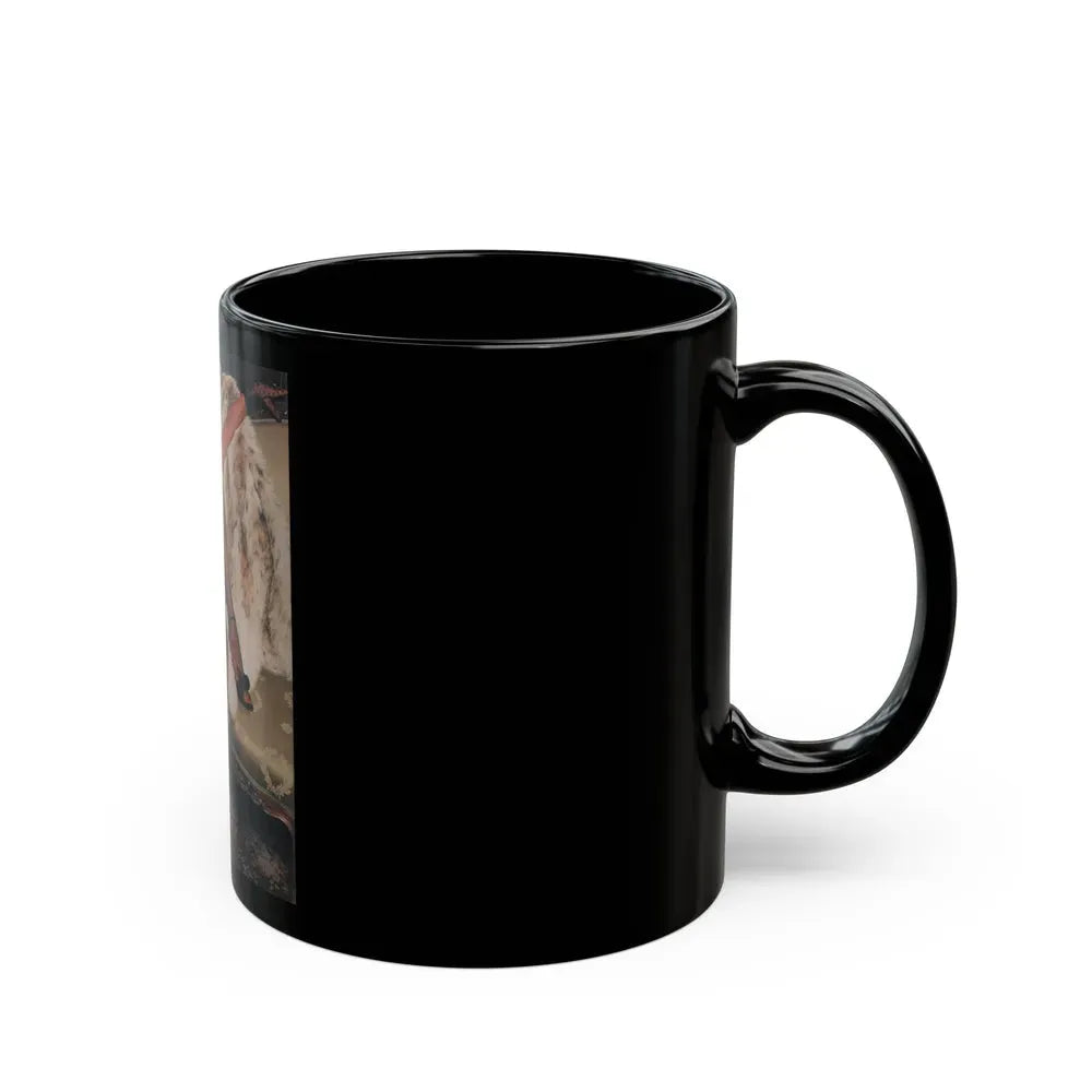 Joan Collins #387 - Dec. 1983 Playboy Photo (Vintage Female Icon) Black Coffee Mug - Go Mug Yourself