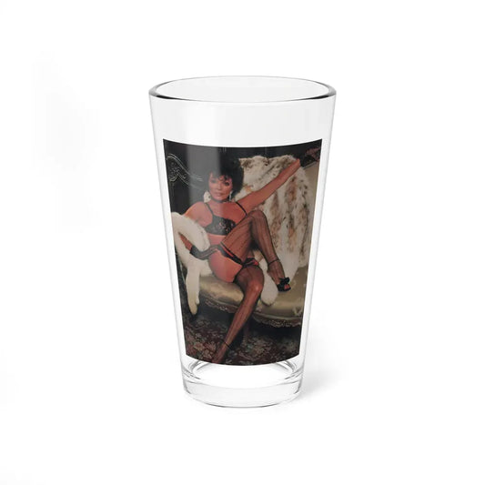 Joan Collins #387 - Dec. 1983 Playboy Photo (Vintage Female Icon) Pint Glass 16oz 16oz - Go Mug Yourself
