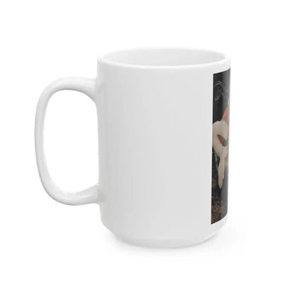Joan Collins #387 - Dec. 1983 Playboy Photo (Vintage Female Icon) White Coffee Mug - Go Mug Yourself