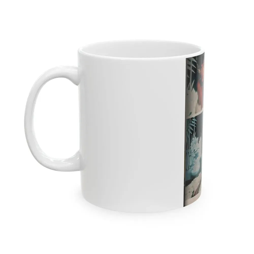 Joan Collins #388 - Dec. 1983 Playboy Photo (Vintage Female Icon) White Coffee Mug - Go Mug Yourself