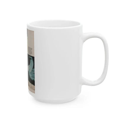 Joan Collins #388 - Dec. 1983 Playboy Photo (Vintage Female Icon) White Coffee Mug - Go Mug Yourself