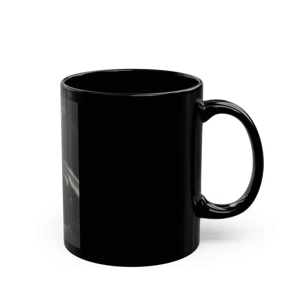 Joan Collins #390 - Dec. 1983 Playboy Photo (Vintage Female Icon) Black Coffee Mug - Go Mug Yourself