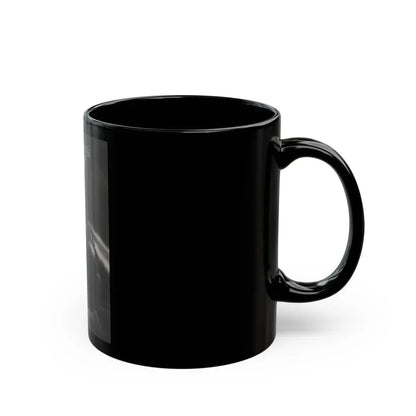 Joan Collins #390 - Dec. 1983 Playboy Photo (Vintage Female Icon) Black Coffee Mug - Go Mug Yourself