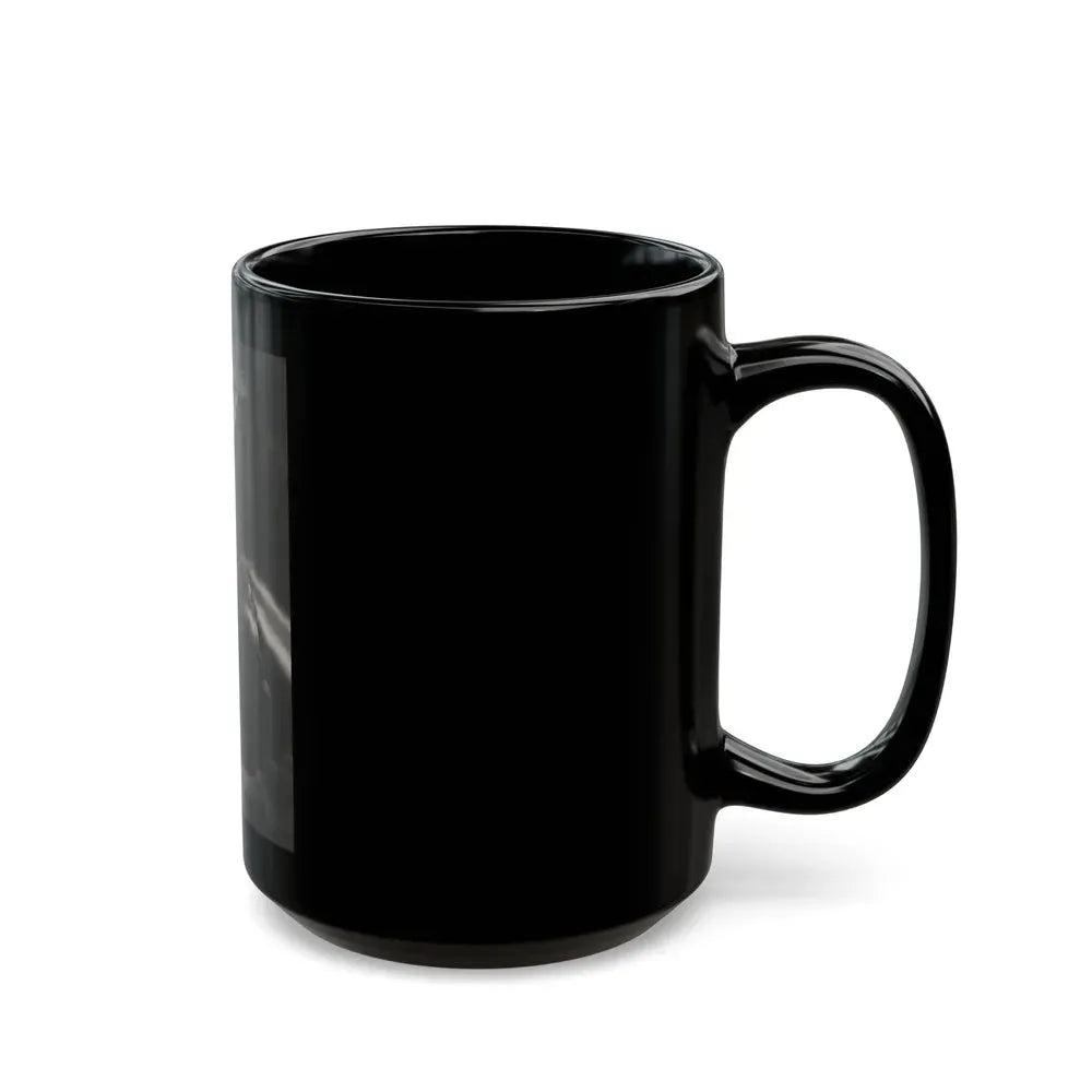 Joan Collins #390 - Dec. 1983 Playboy Photo (Vintage Female Icon) Black Coffee Mug - Go Mug Yourself