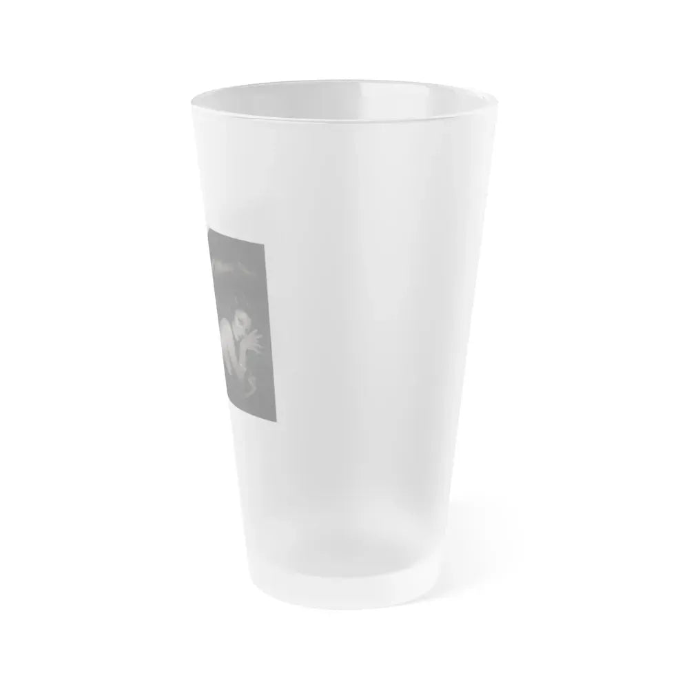 Joan Collins #391 - Dec. 1983 Playboy Photo (Vintage Female Icon) Frosted Pint Glass 16oz - Go Mug Yourself