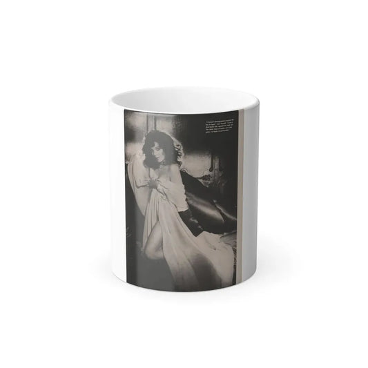 Joan Collins #392 - Dec. 1983 Playboy Photo (Vintage Female Icon) Color Changing Mug 11oz 11oz - Go Mug Yourself