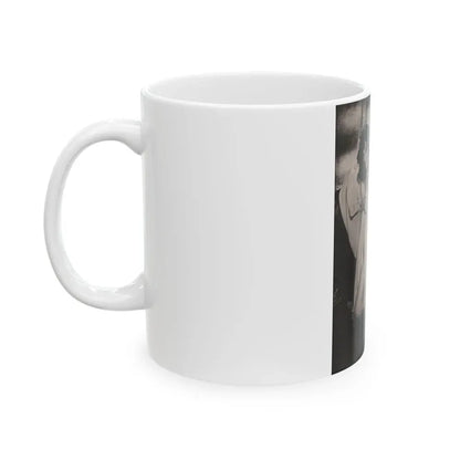 Joan Collins #392 - Dec. 1983 Playboy Photo (Vintage Female Icon) White Coffee Mug - Go Mug Yourself