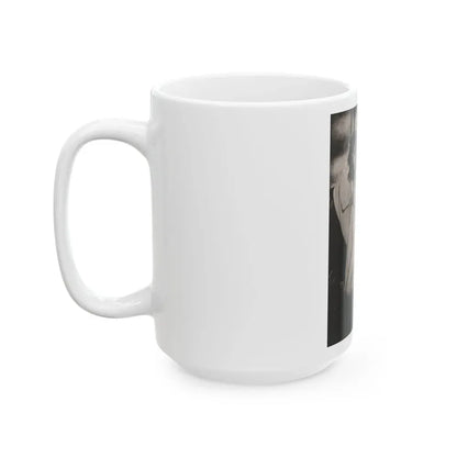 Joan Collins #392 - Dec. 1983 Playboy Photo (Vintage Female Icon) White Coffee Mug - Go Mug Yourself