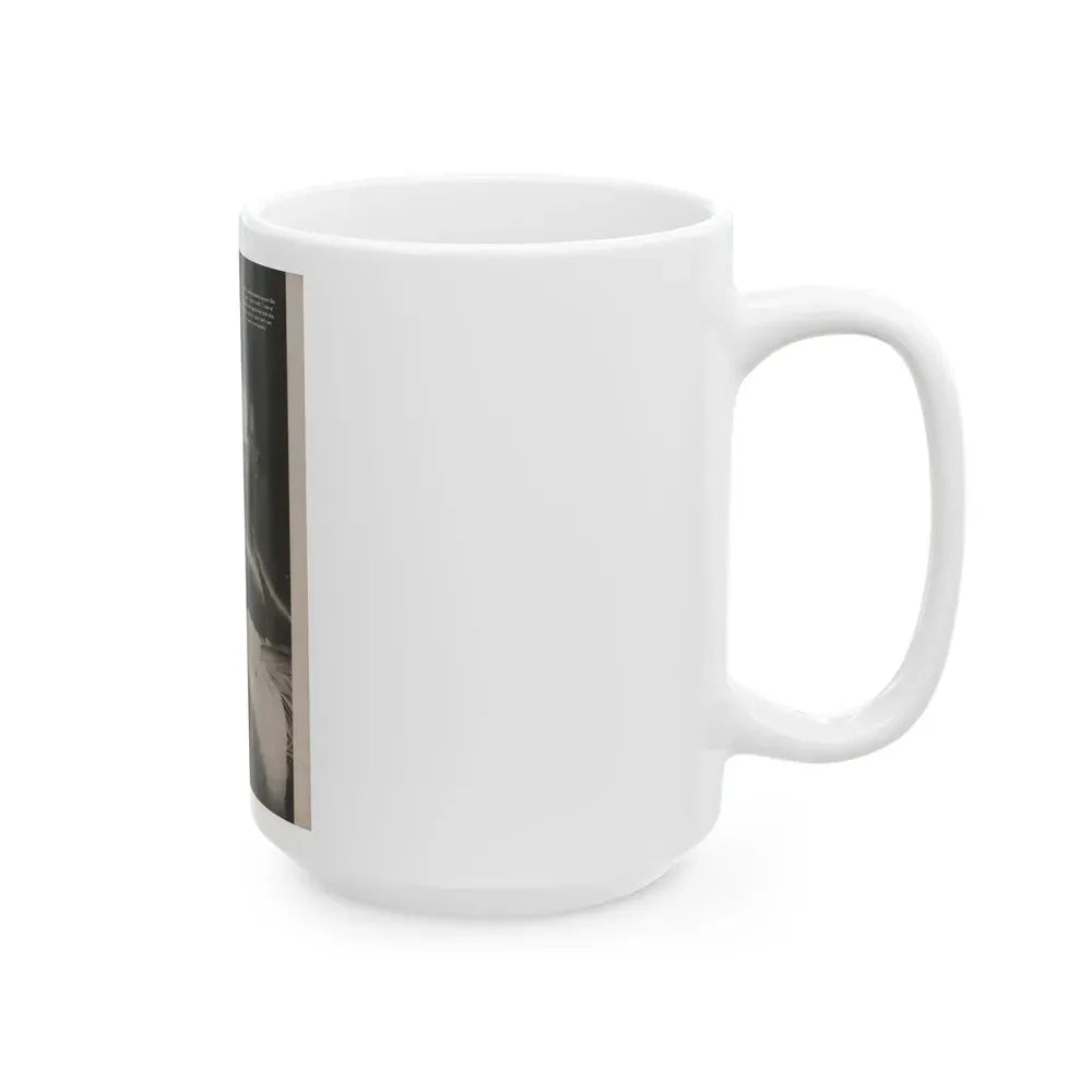 Joan Collins #392 - Dec. 1983 Playboy Photo (Vintage Female Icon) White Coffee Mug - Go Mug Yourself