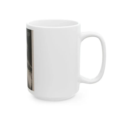 Joan Collins #392 - Dec. 1983 Playboy Photo (Vintage Female Icon) White Coffee Mug - Go Mug Yourself