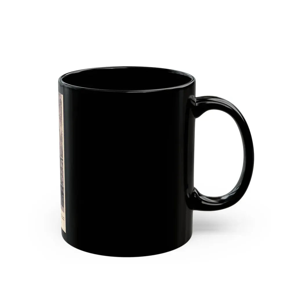 Joan Collins #396 - Earl Wilson's Showgirls Mag. '56 Photo (Vintage Female Icon) Black Coffee Mug - Go Mug Yourself