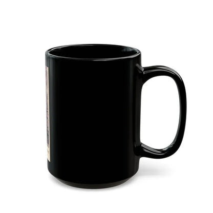 Joan Collins #396 - Earl Wilson's Showgirls Mag. '56 Photo (Vintage Female Icon) Black Coffee Mug - Go Mug Yourself