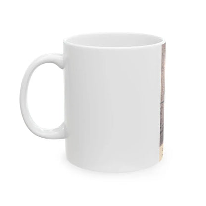 Joan Collins #396 - Earl Wilson's Showgirls Mag. '56 Photo (Vintage Female Icon) White Coffee Mug - Go Mug Yourself