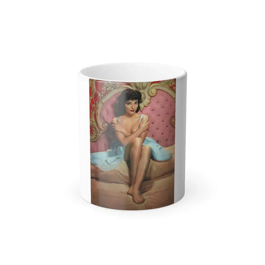 Joan Collins #401 (Vintage Female Icon) Color Changing Coffee Mug 11oz - Go Mug Yourself