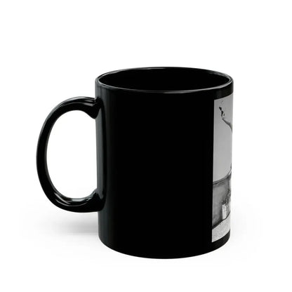 Joan Collins #404 (Vintage Female Icon) Black Coffee Mug - Go Mug Yourself