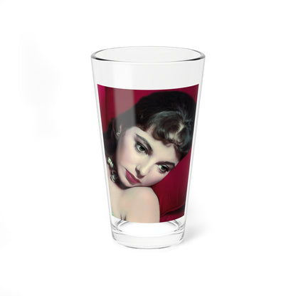 Joan Collins #407 (Vintage Female Icon) Pint Glass 16oz-16oz-Go Mug Yourself