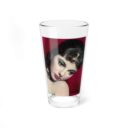 Joan Collins #407 (Vintage Female Icon) Pint Glass 16oz 16oz - Go Mug Yourself