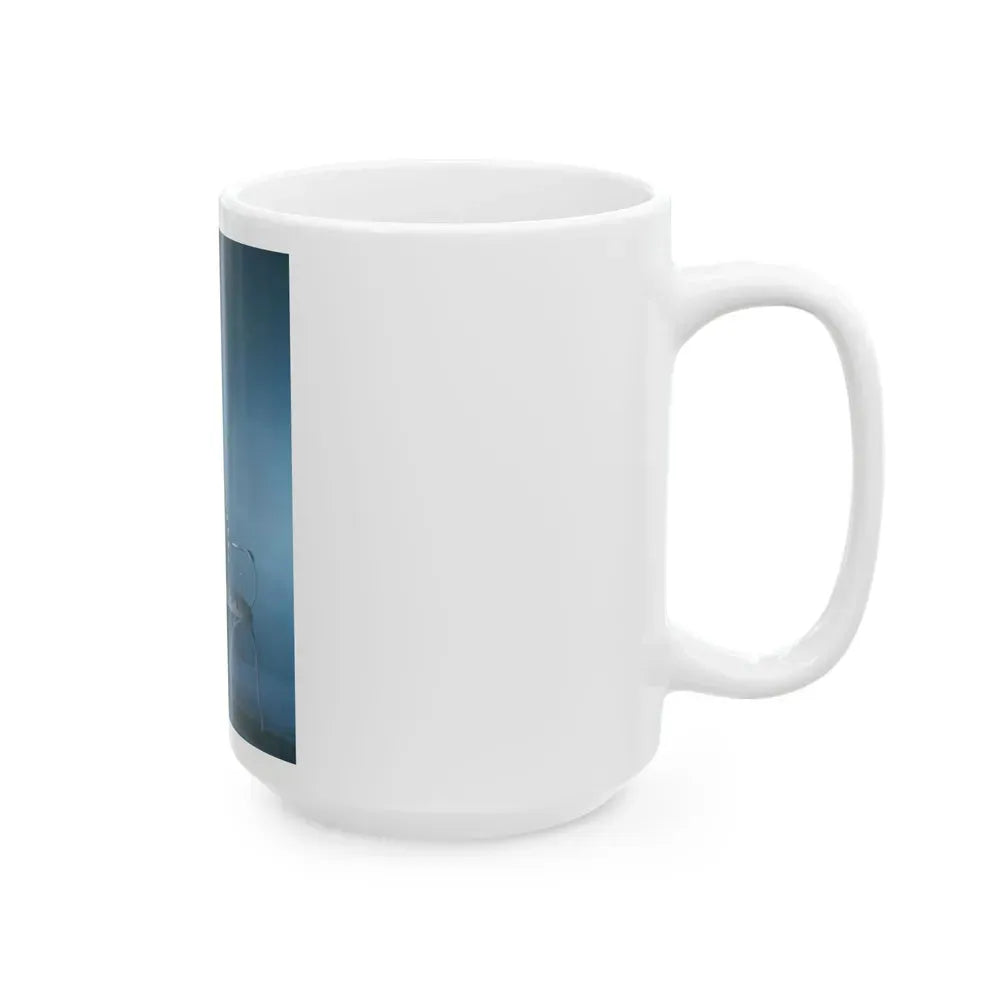 Joan Collins #409 (Vintage Female Icon) White Coffee Mug - Go Mug Yourself