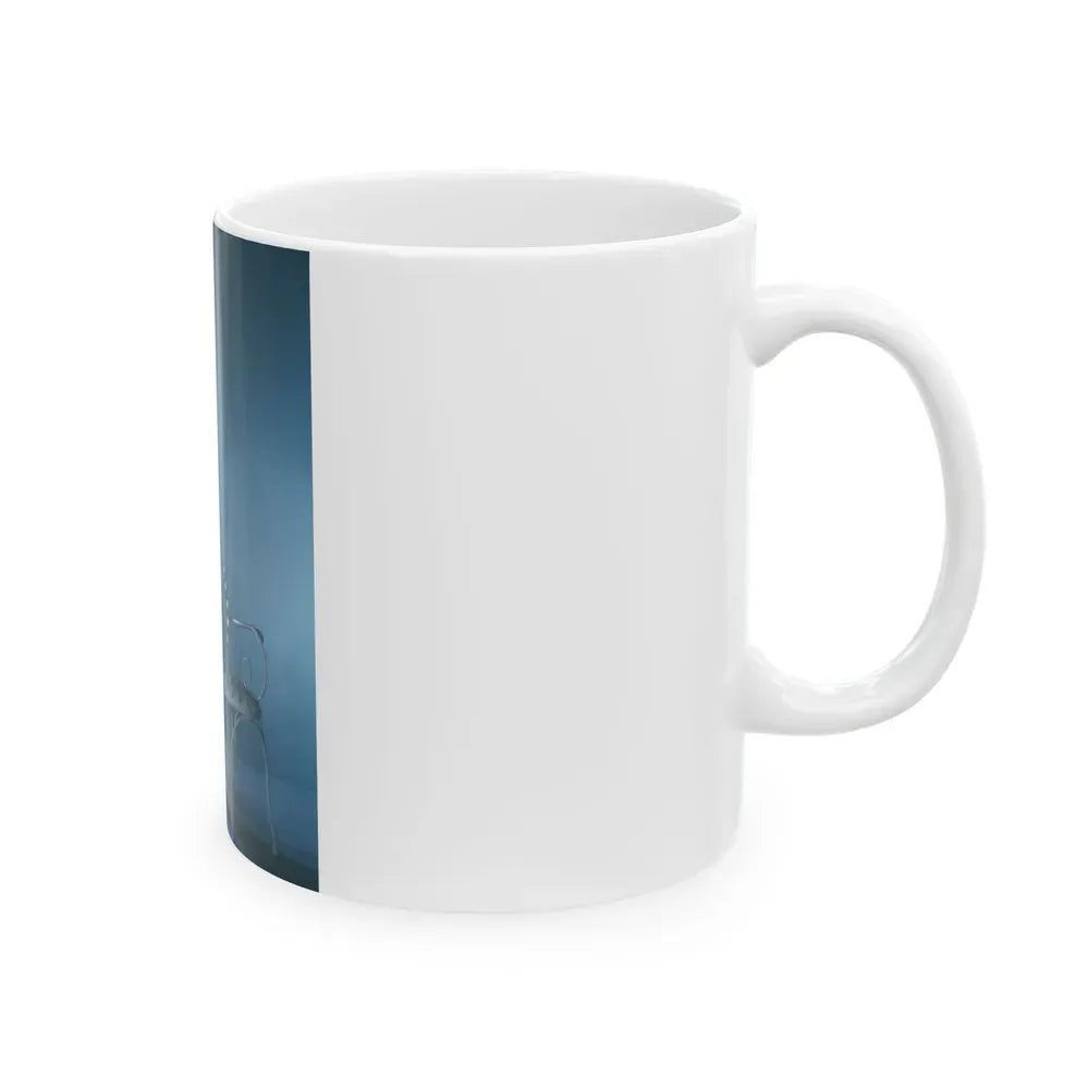 Joan Collins #409 (Vintage Female Icon) White Coffee Mug - Go Mug Yourself