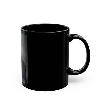 Joan Collins #416 (Vintage Female Icon) Black Coffee Mug - Go Mug Yourself