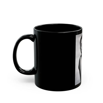 Joan Collins #416 (Vintage Female Icon) Black Coffee Mug - Go Mug Yourself
