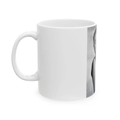 Joan Collins #416 (Vintage Female Icon) White Coffee Mug - Go Mug Yourself