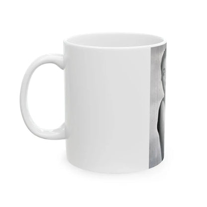 Joan Collins #416 (Vintage Female Icon) White Coffee Mug - Go Mug Yourself