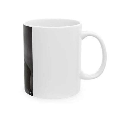 Joan Collins #416 (Vintage Female Icon) White Coffee Mug - Go Mug Yourself