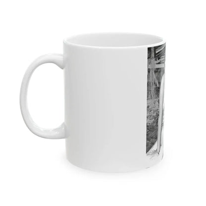 Joan Collins #420 (Vintage Female Icon) White Coffee Mug - Go Mug Yourself