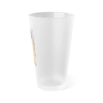 Joan Collins #422 (Vintage Female Icon) Frosted Pint Glass 16oz - Go Mug Yourself