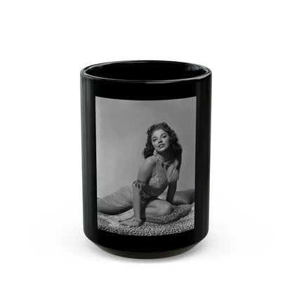 Joan Collins #424 (Vintage Female Icon) Black Coffee Mug 15oz - Go Mug Yourself