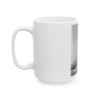 Joan Collins #424 (Vintage Female Icon) White Coffee Mug - Go Mug Yourself