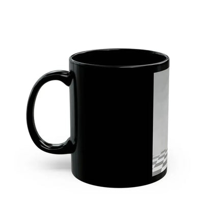 Joan Collins #427 (Vintage Female Icon) Black Coffee Mug - Go Mug Yourself