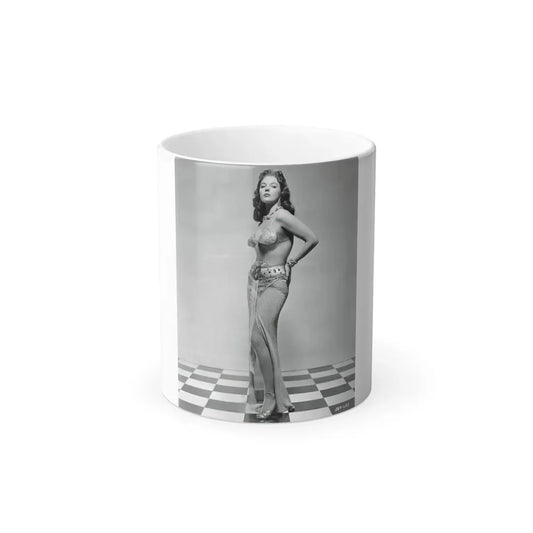 Joan Collins #427 (Vintage Female Icon) Color Changing Coffee Mug 11oz - Go Mug Yourself