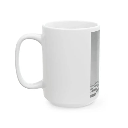 Joan Collins #427 (Vintage Female Icon) White Coffee Mug - Go Mug Yourself