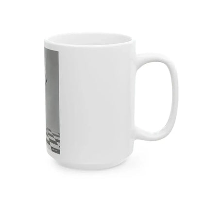 Joan Collins #427 (Vintage Female Icon) White Coffee Mug - Go Mug Yourself