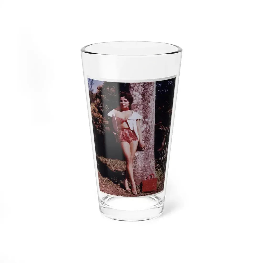 Joan Collins #428 (Vintage Female Icon) Pint Glass 16oz 16oz - Go Mug Yourself