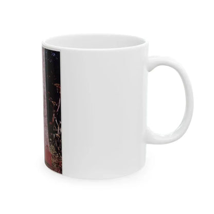 Joan Collins #428 (Vintage Female Icon) White Coffee Mug - Go Mug Yourself