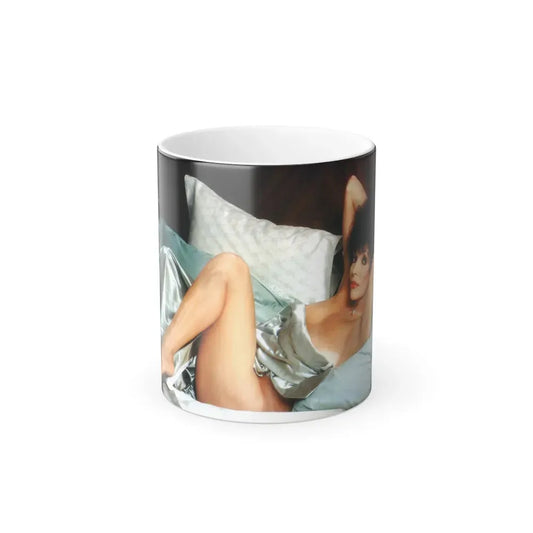 Joan Collins #429 (Vintage Female Icon) Color Changing Coffee Mug 11oz - Go Mug Yourself