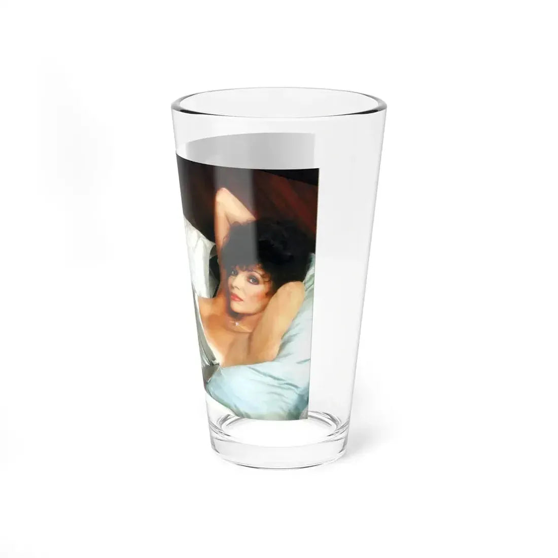 Joan Collins #429 (Vintage Female Icon) Pint Glass 16oz - Go Mug Yourself