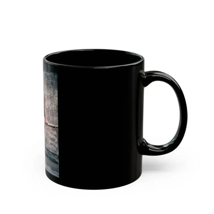 Joan Collins #431 (Vintage Female Icon) Black Coffee Mug - Go Mug Yourself