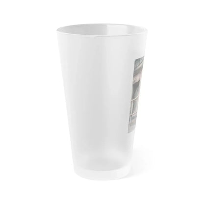 Joan Collins #431 (Vintage Female Icon) Frosted Pint Glass 16oz - Go Mug Yourself
